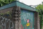 Garage aan de Bosboomstraat.
<br/>
Marcel Westhoff, juni 2019